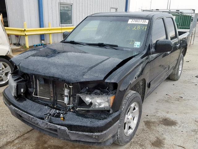 1GCDSCDE9A8125567 - 2010 CHEVROLET COLORADO L BLACK photo 2