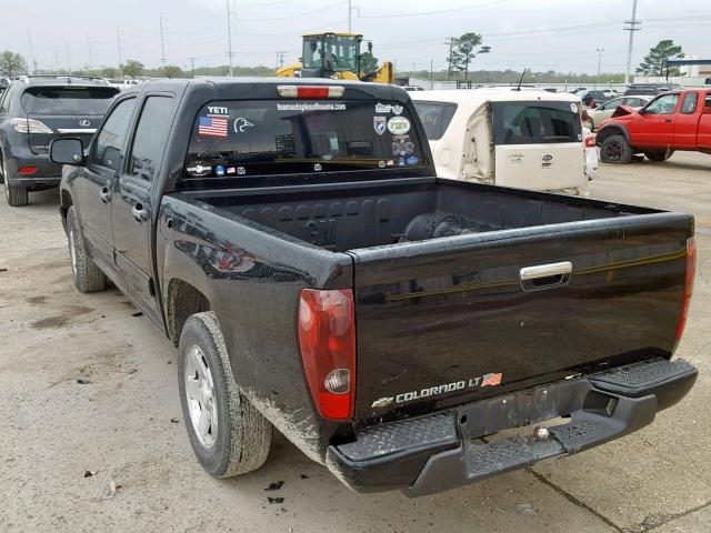 1GCDSCDE9A8125567 - 2010 CHEVROLET COLORADO L BLACK photo 3
