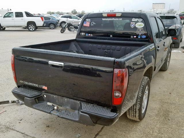 1GCDSCDE9A8125567 - 2010 CHEVROLET COLORADO L BLACK photo 4