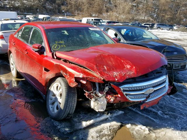 1FAHP2EW1AG134795 - 2010 FORD TAURUS SEL RED photo 1