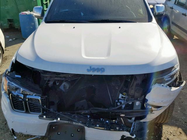 1C4RJFBG5HC913008 - 2017 JEEP GRAND CHER WHITE photo 7