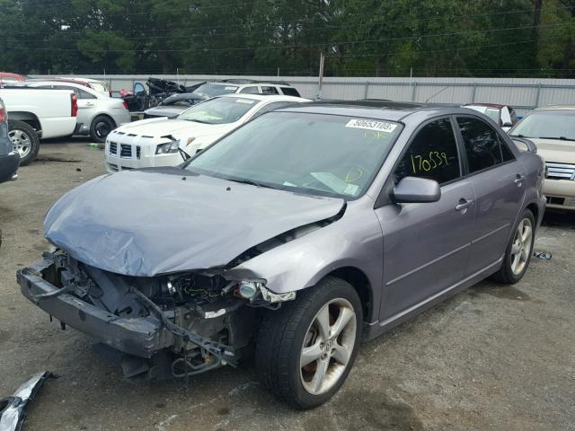 1YVHP80C975M52110 - 2007 MAZDA 6 I BLUE photo 2