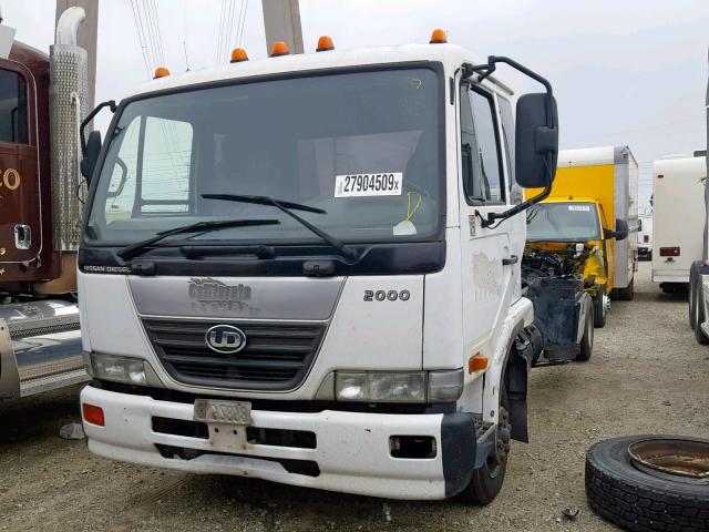 JNAMB81H98AH70109 - 2008 NISSAN DIESEL UD2000 WHITE photo 2