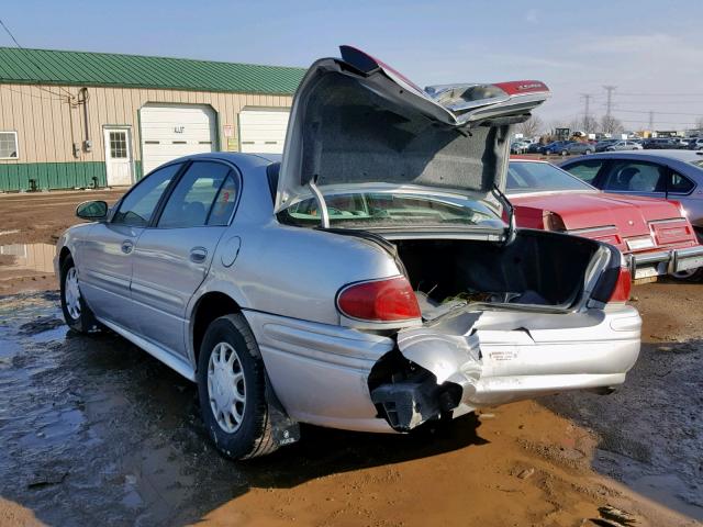 1G4HP52K944115068 - 2004 BUICK LESABRE CU SILVER photo 3