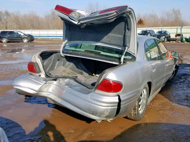 1G4HP52K944115068 - 2004 BUICK LESABRE CU SILVER photo 4