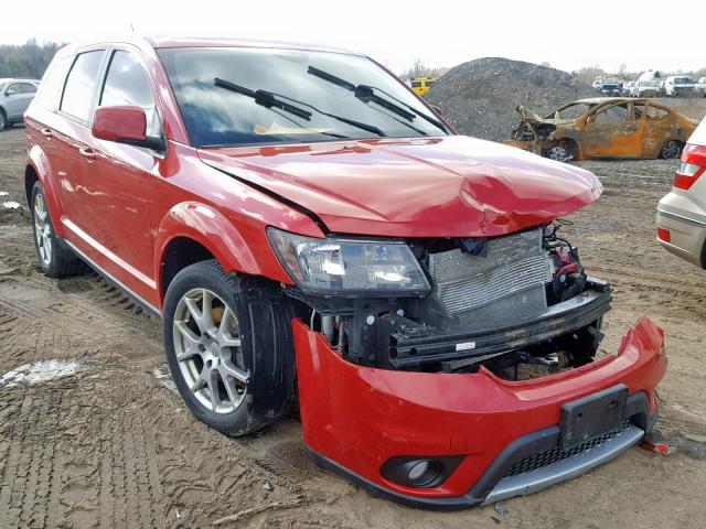 3C4PDDEG1ET289903 - 2014 DODGE JOURNEY R/ RED photo 1