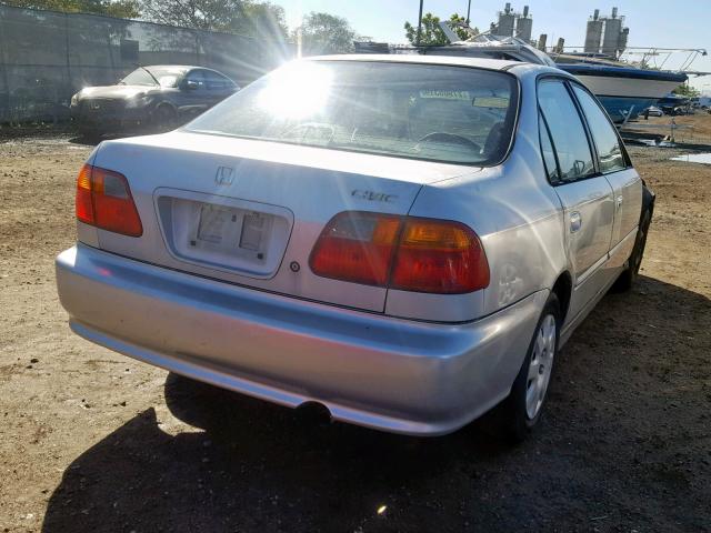2HGEJ6610XH578287 - 1999 HONDA CIVIC BASE SILVER photo 4