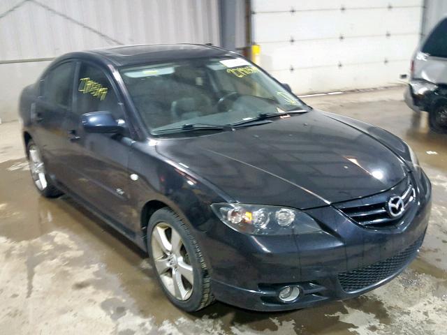 JM1BK323261482579 - 2006 MAZDA 3 S BLACK photo 1