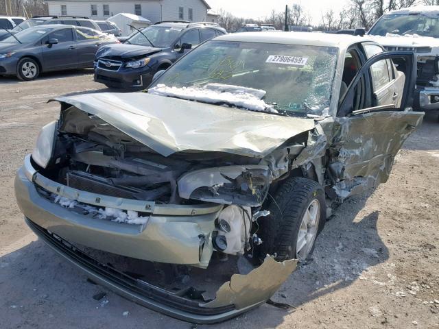 1G1ZT54894F106258 - 2004 CHEVROLET MALIBU LS GREEN photo 2