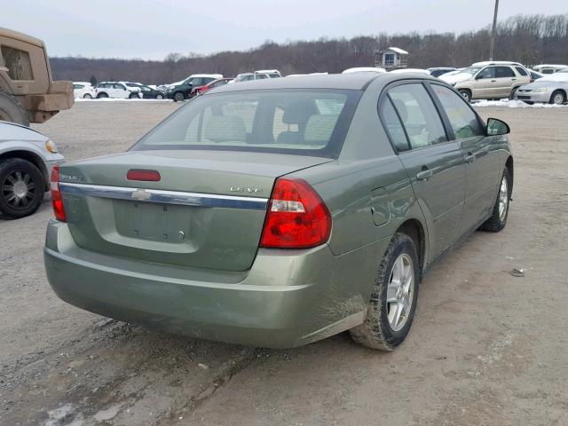 1G1ZT54894F106258 - 2004 CHEVROLET MALIBU LS GREEN photo 4