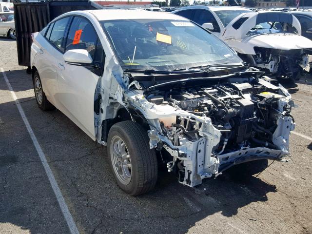 JTDKARFPXJ3076257 - 2018 TOYOTA PRIUS PRIM WHITE photo 1