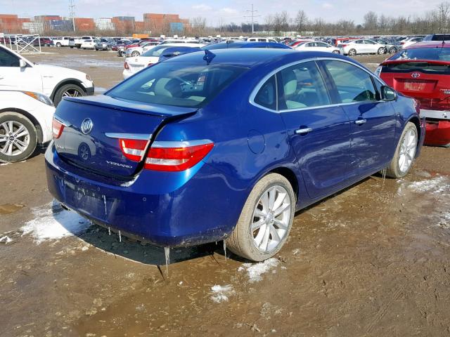 1G4PR5SK2D4141808 - 2013 BUICK VERANO CON BLUE photo 4