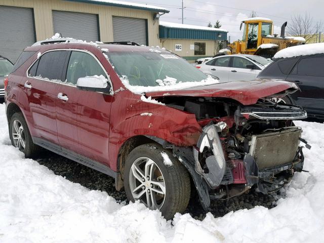 2GNFLGEK6H6172032 - 2017 CHEVROLET EQUINOX PR MAROON photo 1