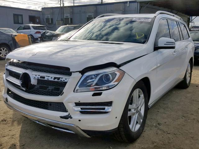 4JGDF6EE5GA648912 - 2016 MERCEDES-BENZ GL 450 4MA WHITE photo 2