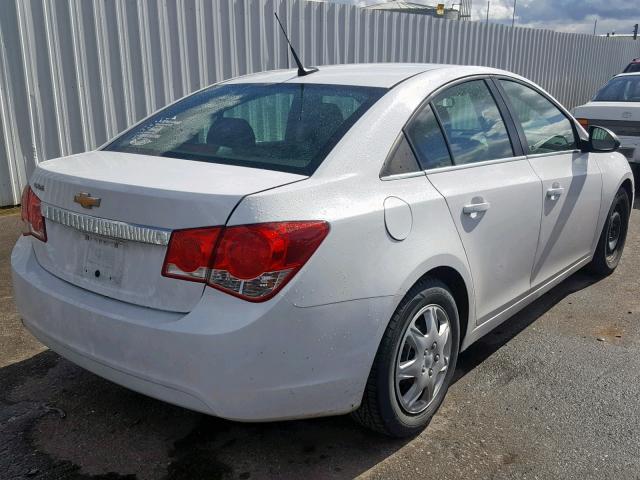 1G1PC5SH0C7388633 - 2012 CHEVROLET CRUZE LS WHITE photo 4