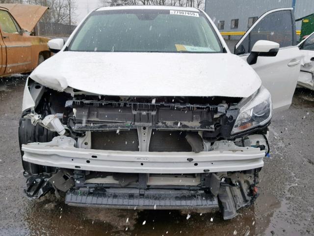 4S3BNEN65H3017312 - 2017 SUBARU LEGACY 3.6 WHITE photo 7