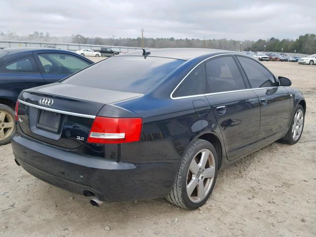 WAUAH74F68N054578 - 2008 AUDI A6 3.2 BLACK photo 4