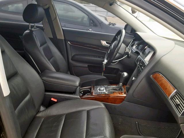 WAUAH74F68N054578 - 2008 AUDI A6 3.2 BLACK photo 5