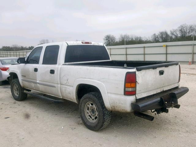 1GTGC23U94F267849 - 2004 GMC SIERRA C25 WHITE photo 3