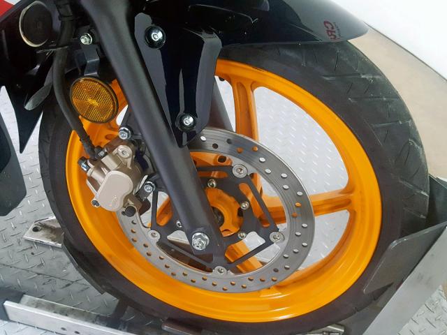 MLHMC410XD5301833 - 2013 HONDA CBR250 R ORANGE photo 16