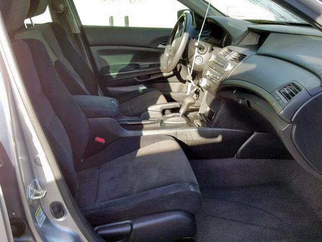 JHMCP26468C065801 - 2008 HONDA ACCORD LXP SILVER photo 5