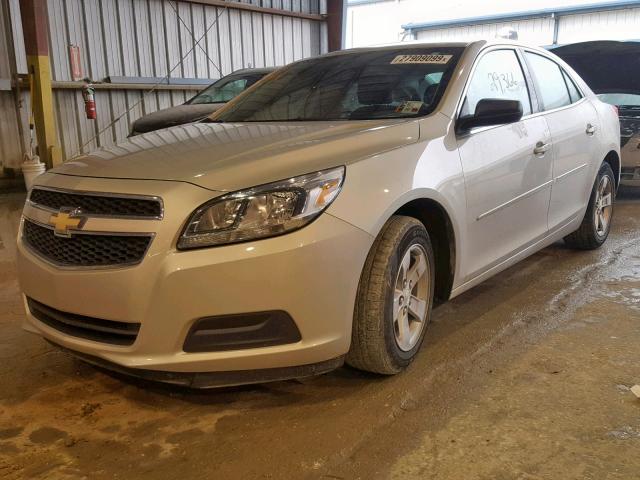 1G11B5SA3DF330650 - 2013 CHEVROLET MALIBU LS GOLD photo 2