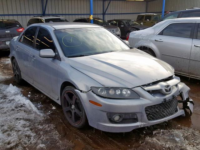 JM1GG12L671110028 - 2007 MAZDA SPEED 6 SILVER photo 1