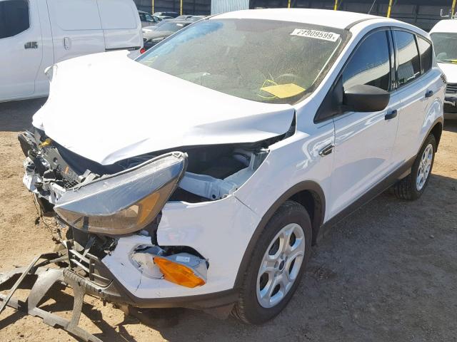 1FMCU0F79JUC78679 - 2018 FORD ESCAPE S WHITE photo 2