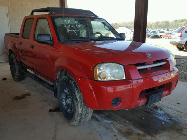 1N6ED27Y04C416391 - 2004 NISSAN FRONTIER C RED photo 1