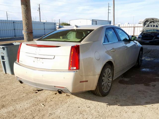 1G6DJ5EY8B0165813 - 2011 CADILLAC CTS PERFOR BEIGE photo 4