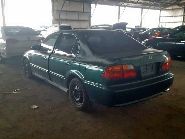 2HGEJ6617XH588122 - 1999 HONDA CIVIC BASE Yaşıl foto 3