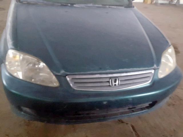 2HGEJ6617XH588122 - 1999 HONDA CIVIC BASE Yaşıl foto 9