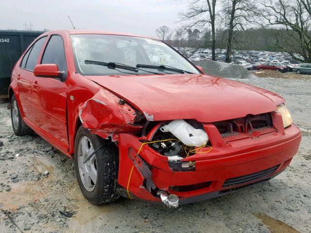 3VWSD29M1YM189441 - 2000 VOLKSWAGEN JETTA GLS RED photo 1