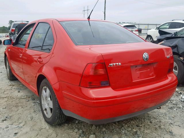 3VWSD29M1YM189441 - 2000 VOLKSWAGEN JETTA GLS RED photo 3