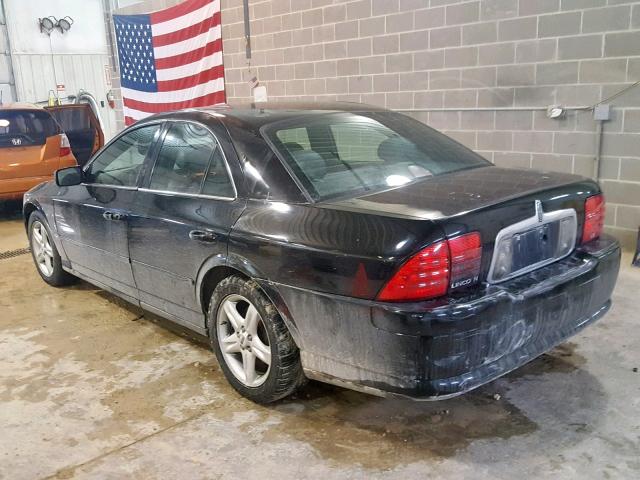 1LNHM87A8YY878806 - 2000 LINCOLN LS BLACK photo 3