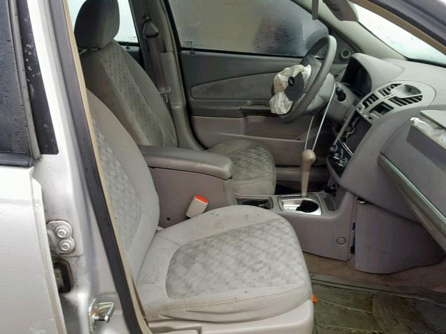 1G1ZT62865F245712 - 2005 CHEVROLET MALIBU MAX SILVER photo 5