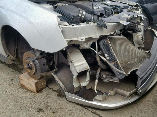 1G1ZT62865F245712 - 2005 CHEVROLET MALIBU MAX SILVER photo 9