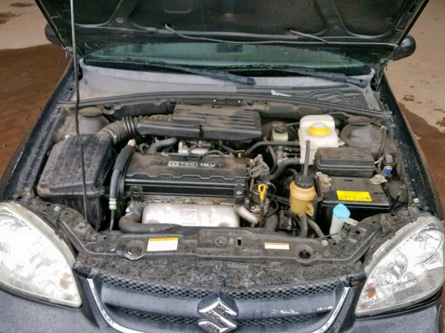 KL5JD56Z96K477797 - 2006 SUZUKI FORENZA CHARCOAL photo 7