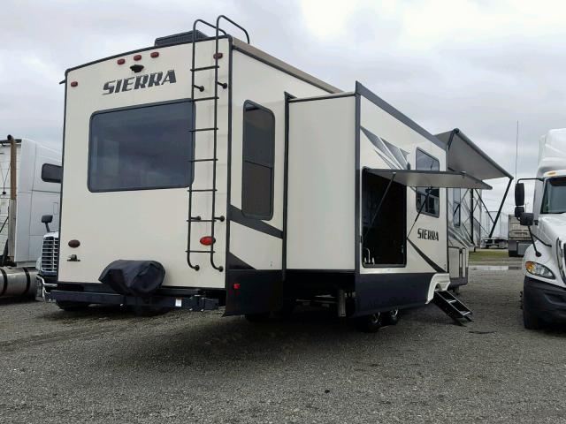 4X4FSEN23KJ046666 - 2018 WILDWOOD 5TH WHEEL TAN photo 4