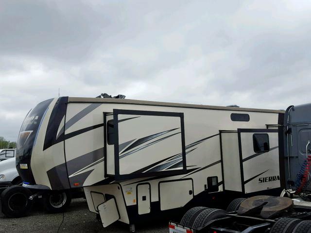 4X4FSEN23KJ046666 - 2018 WILDWOOD 5TH WHEEL TAN photo 9