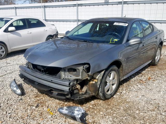 2G2WP582871182638 - 2007 PONTIAC GRAND PRIX GRAY photo 2