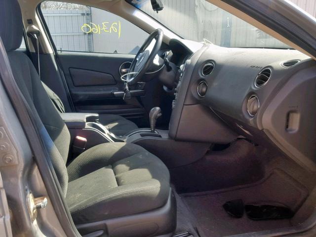 2G2WP582871182638 - 2007 PONTIAC GRAND PRIX GRAY photo 5