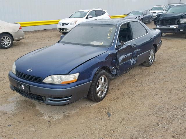 JT8GK13T0R0030065 - 1994 LEXUS ES 300 BLUE photo 2