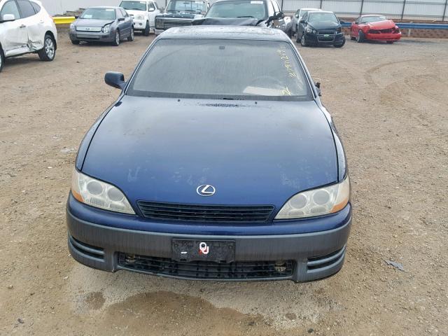 JT8GK13T0R0030065 - 1994 LEXUS ES 300 BLUE photo 7