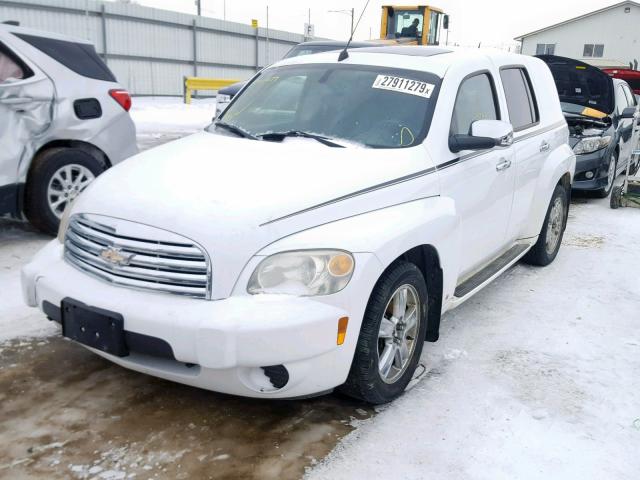 3GNCA23D88S676213 - 2008 CHEVROLET HHR LT WHITE photo 2