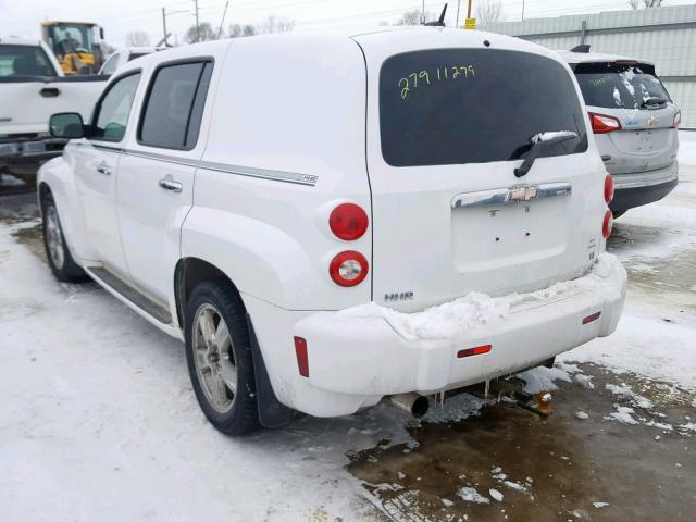 3GNCA23D88S676213 - 2008 CHEVROLET HHR LT WHITE photo 3