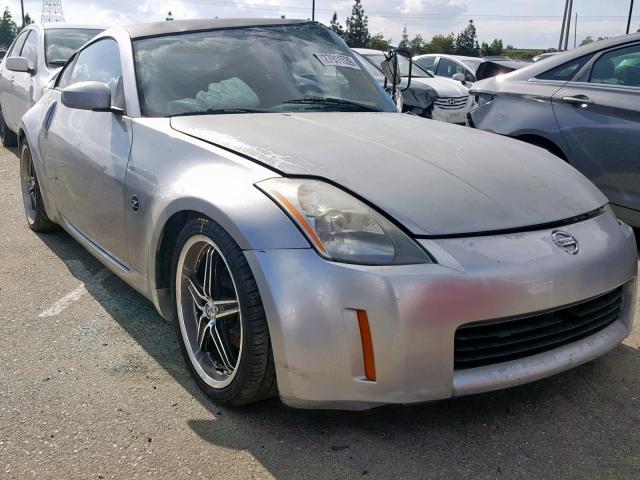 JN1AZ34E14T062709 - 2004 NISSAN 350Z COUPE SILVER photo 1