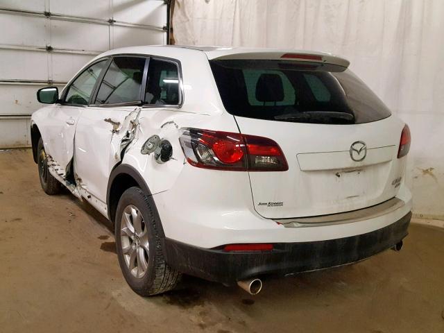 JM3TB3BV4E0443011 - 2014 MAZDA CX-9 SPORT WHITE photo 3