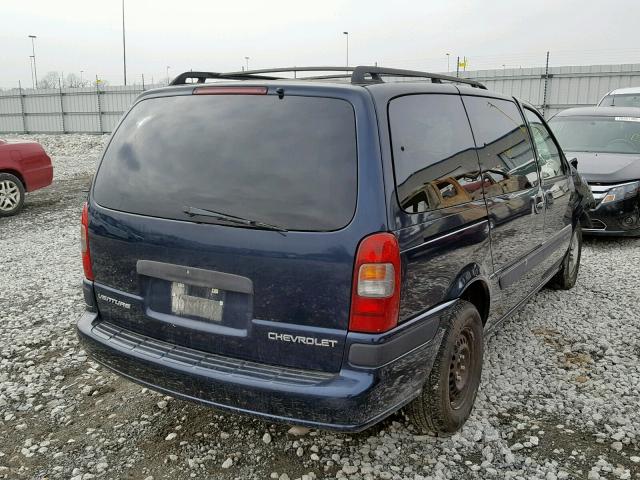 1GNDX03E41D156578 - 2001 CHEVROLET VENTURE BLUE photo 4