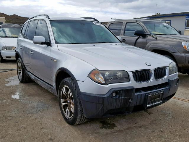 WBXPA93445WD03839 - 2005 BMW X3 3.0I GRAY photo 1